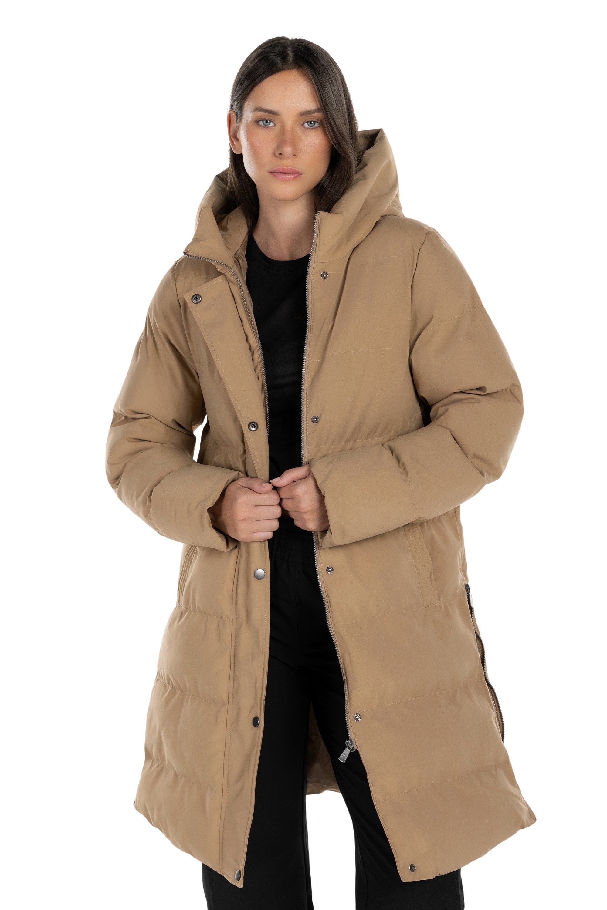 Explorer long quilted waistcoat