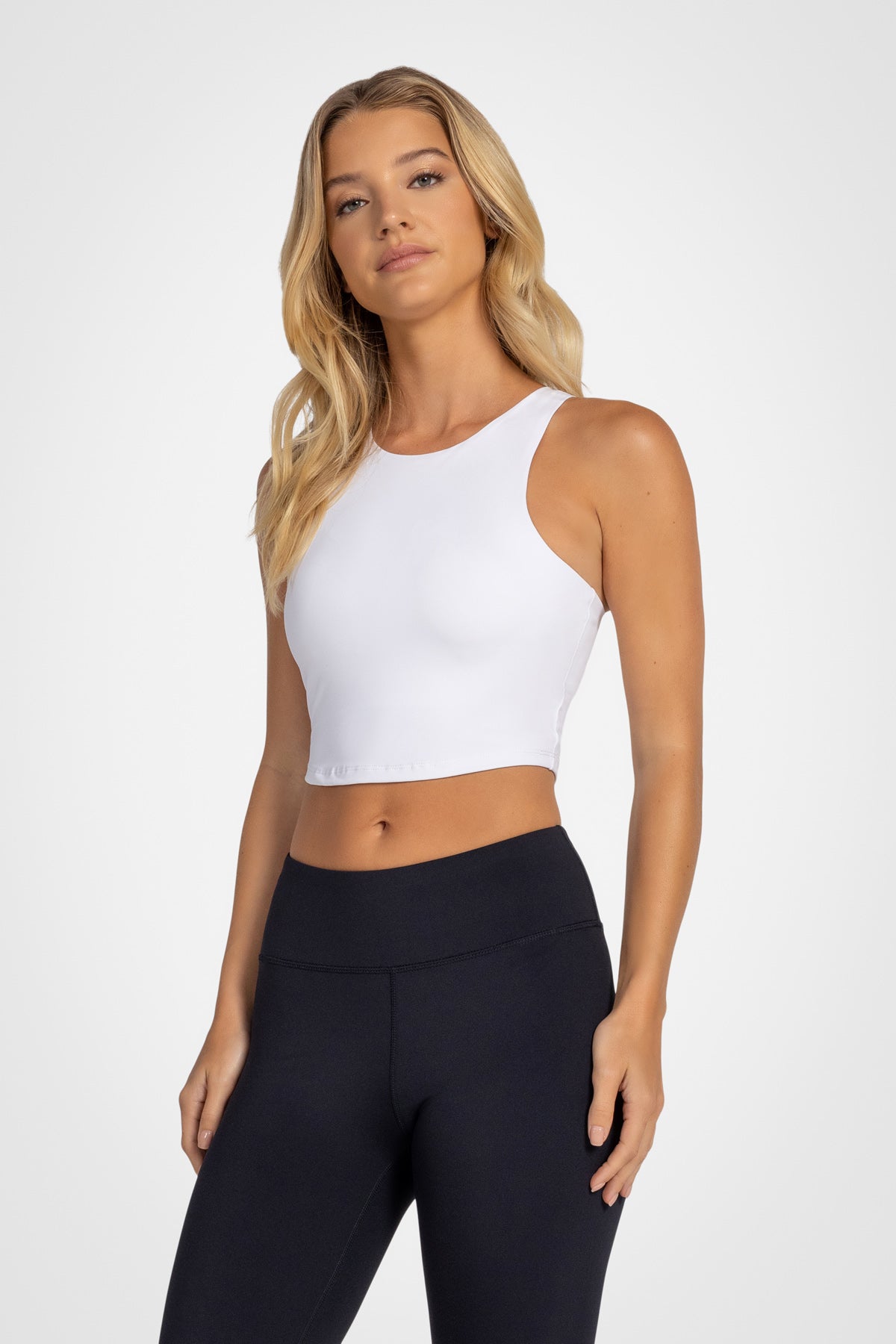 Define V-Waist Capri