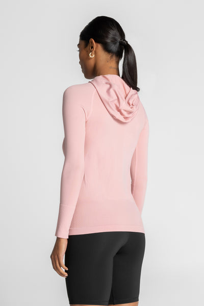 FlexBlend Hooded Seamless Performance Top
