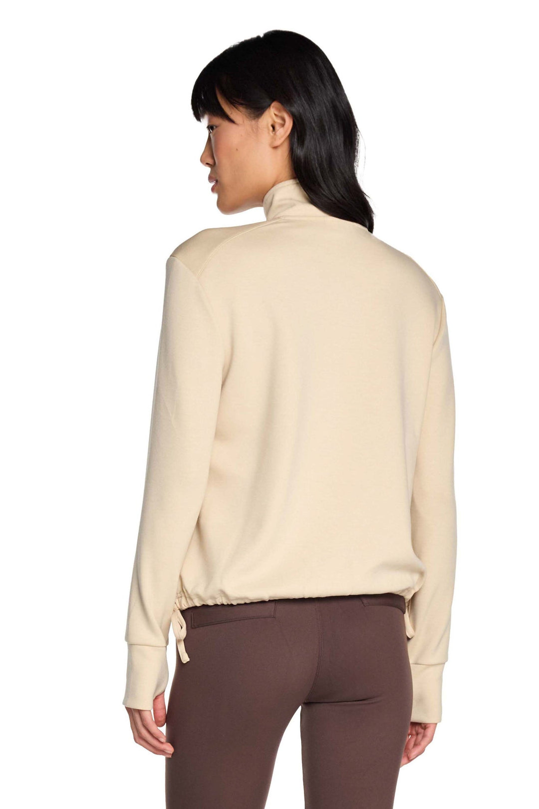 Kyodan Womens Shelby Funnel Neck Half Zip Sweatshirt