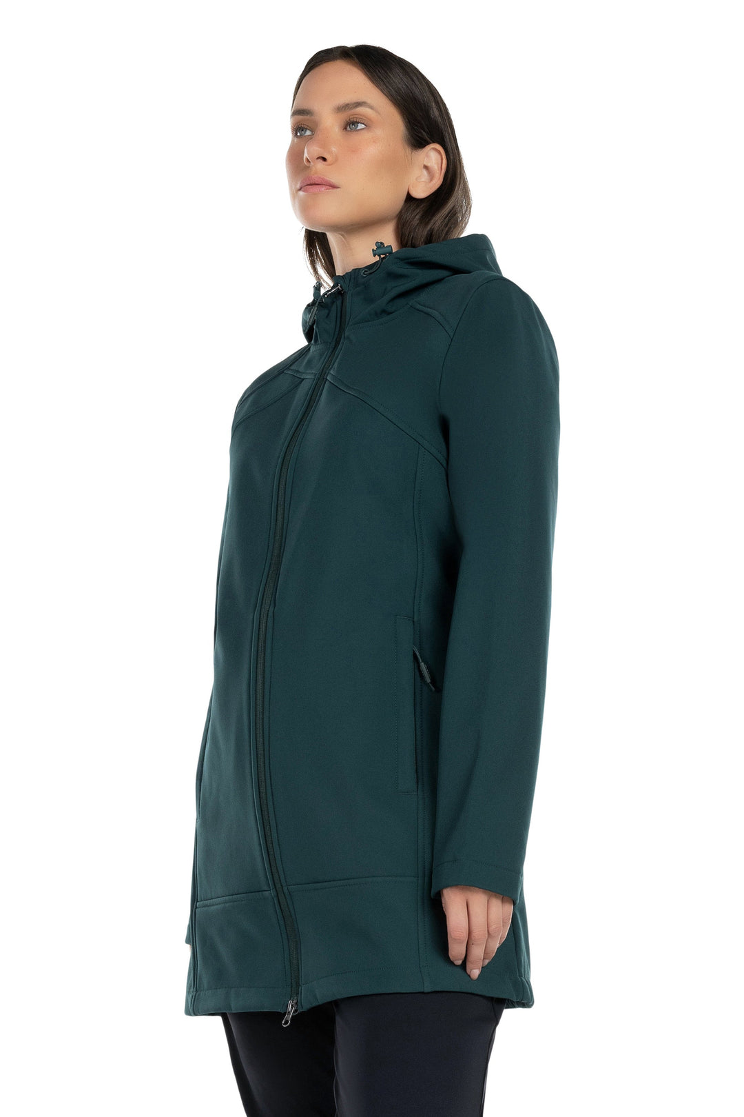 Kyodan Womens Softshell Active Hooded Jacket Kyodan Womens Softshell Active Hooded Jacket