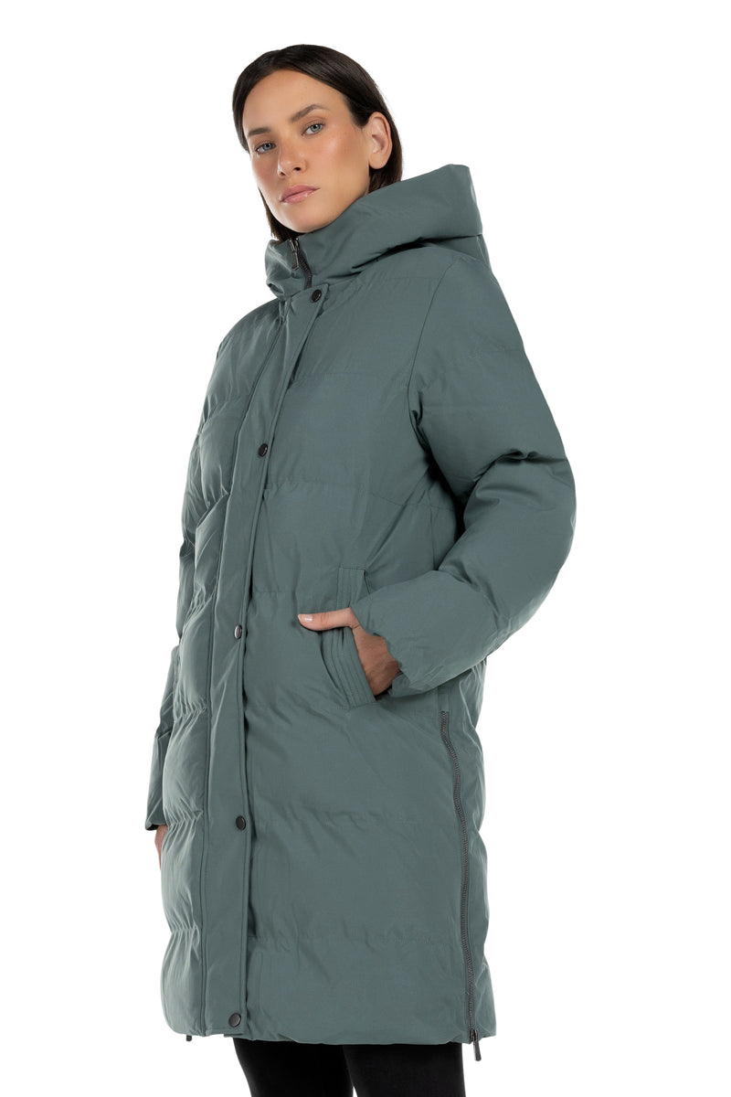 Explorer long quilted waistcoat