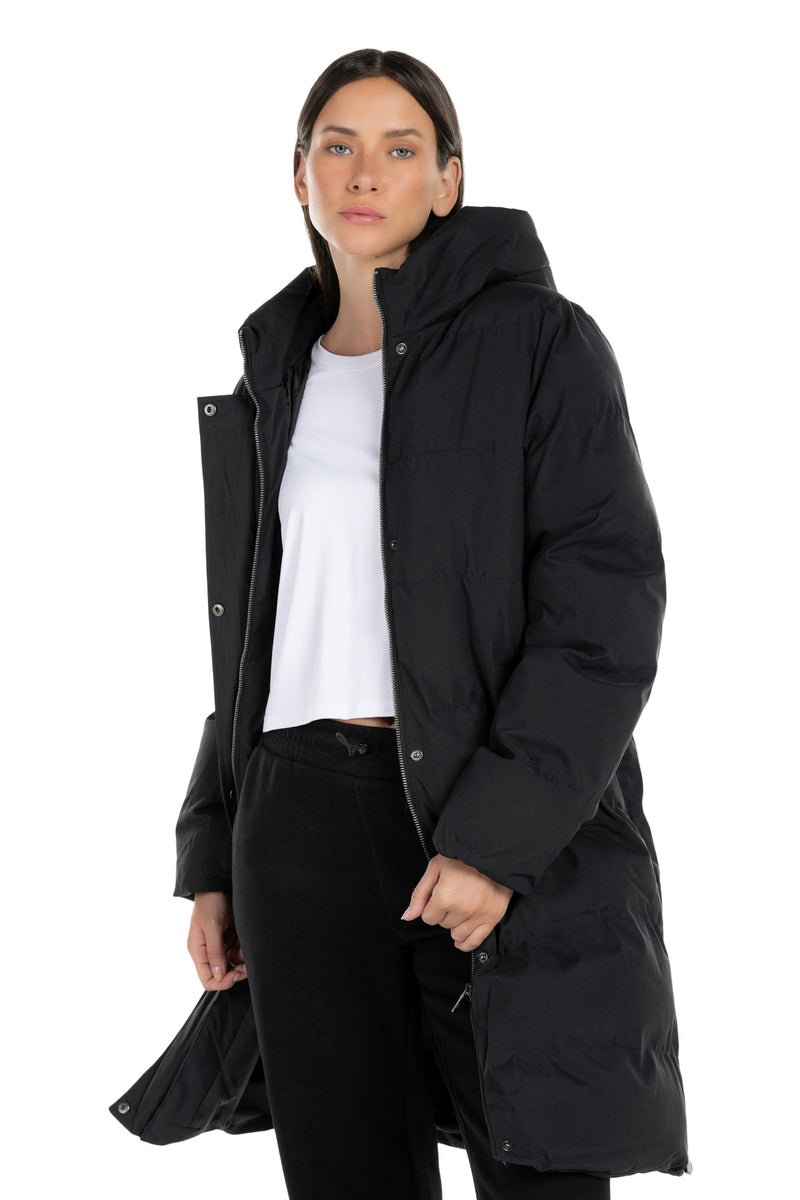 Explorer long quilted waistcoat