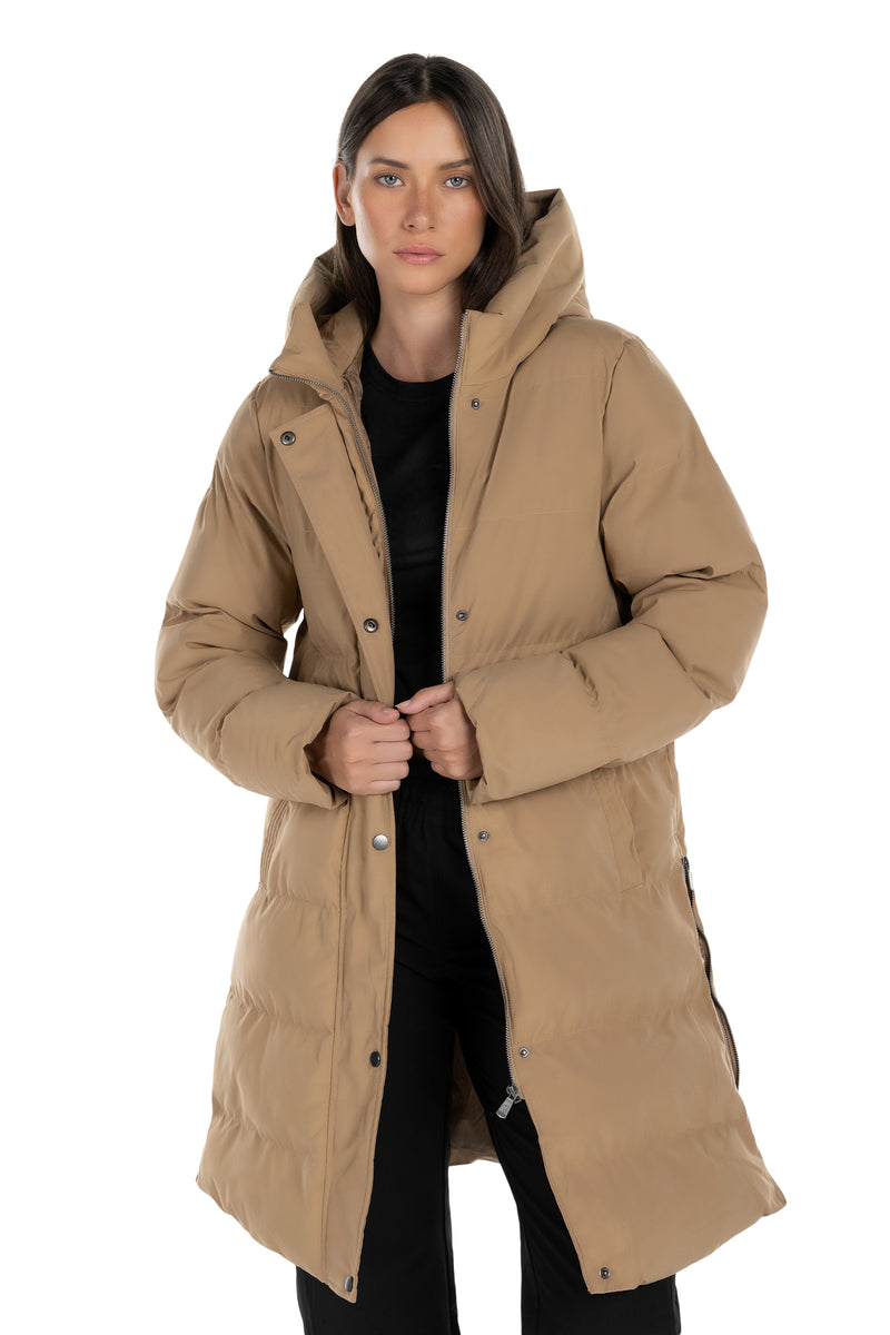 Explorer long quilted waistcoat
