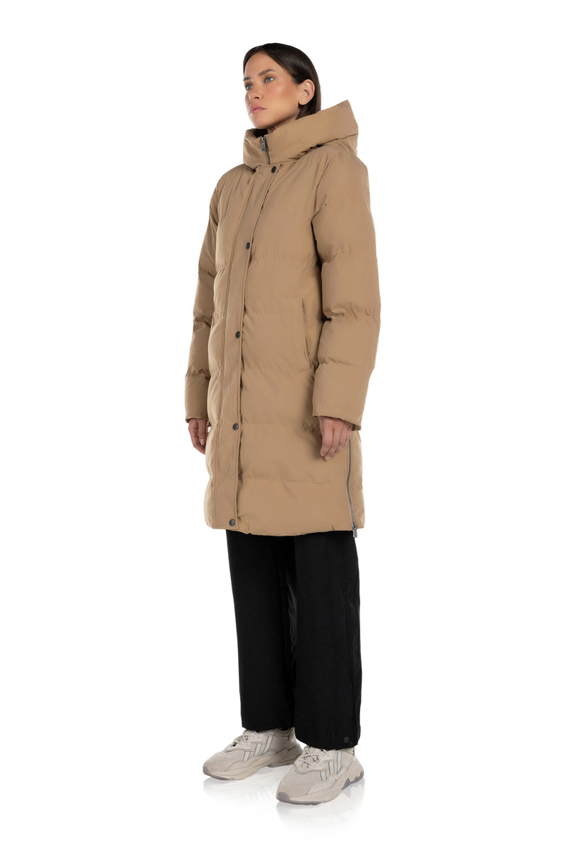 Explorer long quilted waistcoat