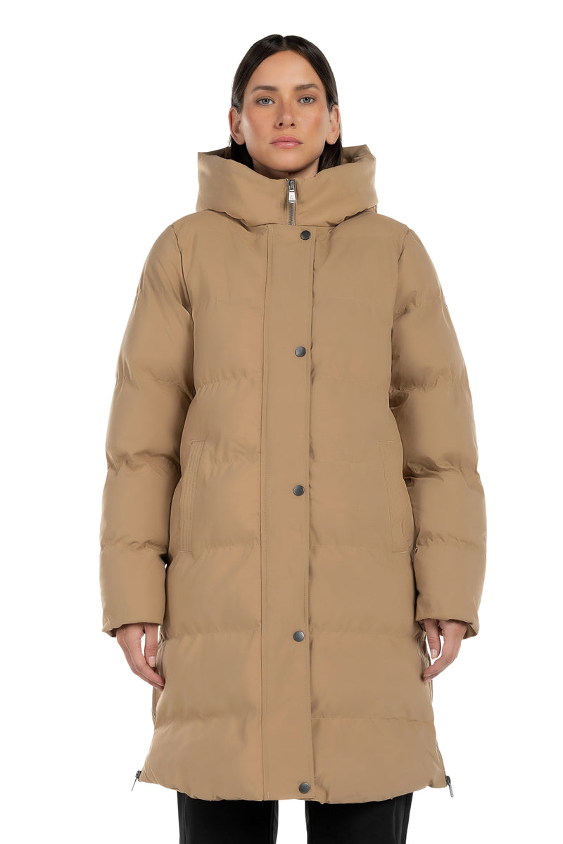 Explorer long quilted waistcoat