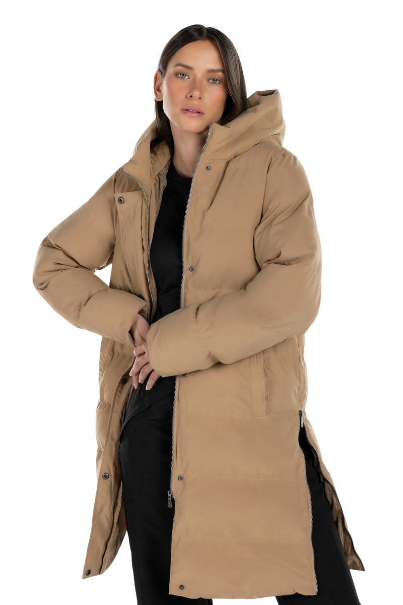 Explorer long quilted waistcoat