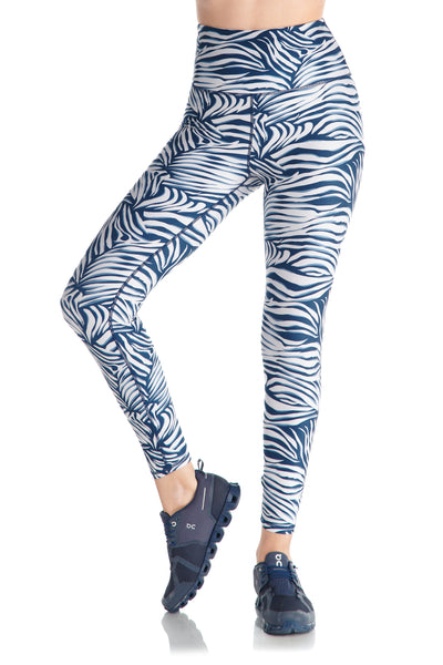 KYODAN Animal Leopard Print HIGH WAIST Active Sports Yoga Leggings 
