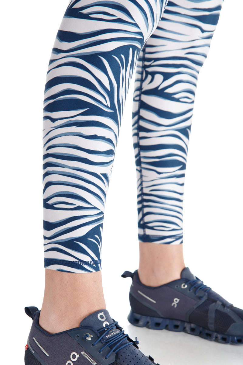 Kyodan High Rise Leggings Womens P/S Leopard Animal Print Stretch Yoga  Pants