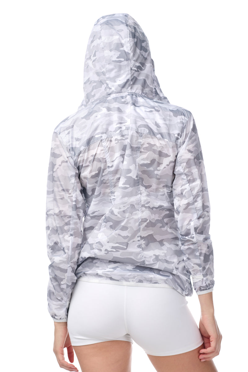 Kyodan Outdoor Womens Size SP Hooded Rain Jacket Windbreaker in
