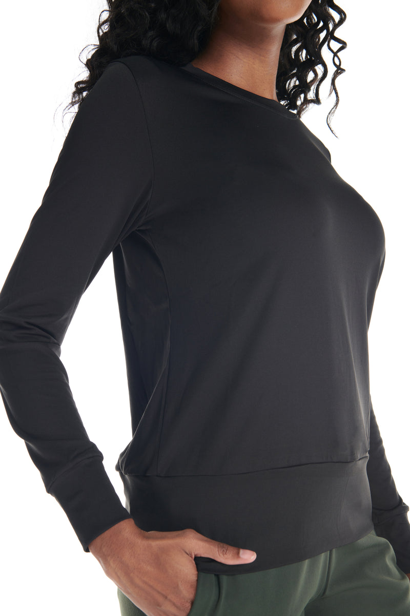 Kyodan Women's Crew Neck Short Sleeve Jersey Freedomn Trail Outdoor T-Shirt  Blac Black at  Women's Clothing store