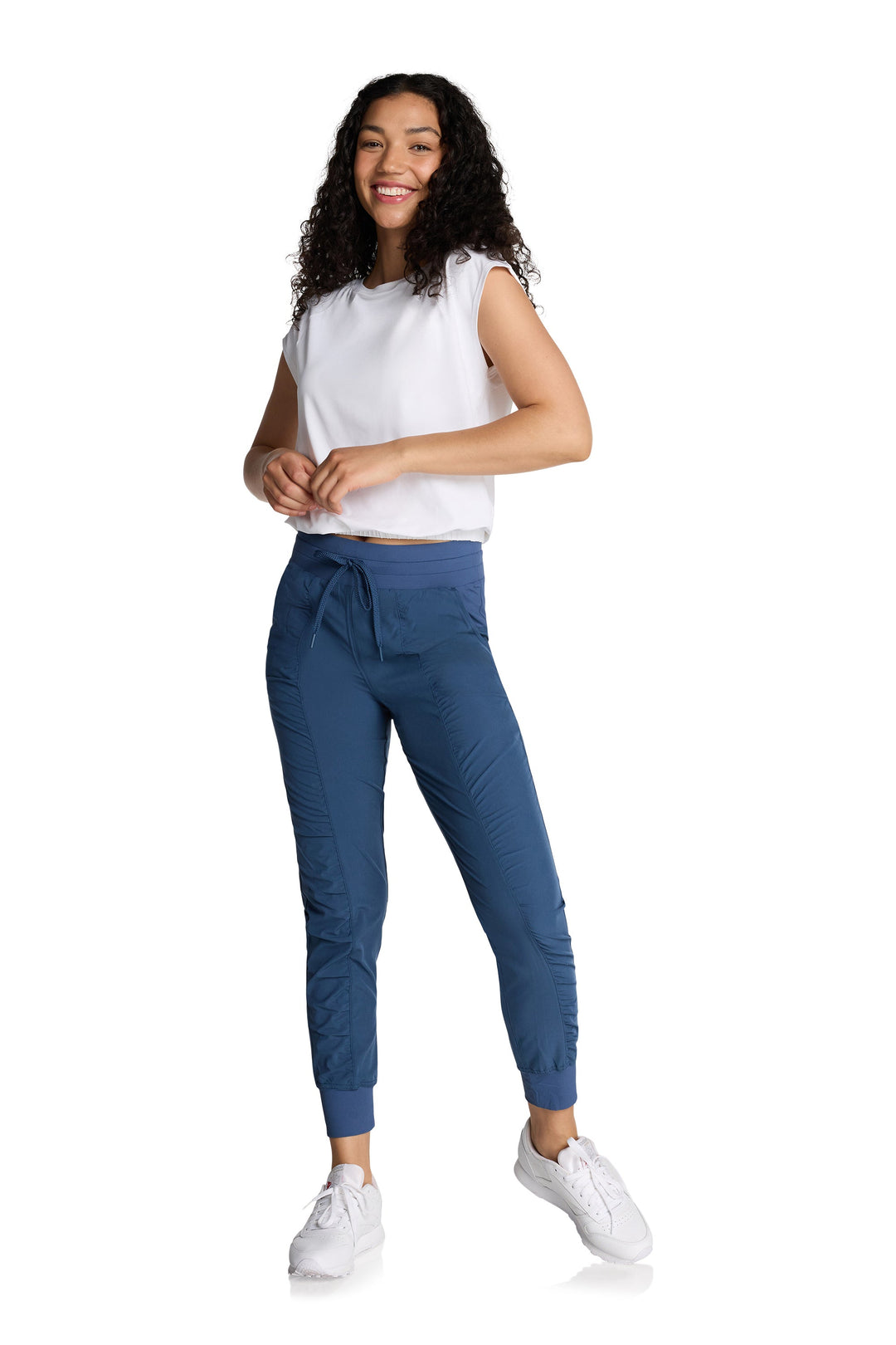 Kyodan Womens ComfortFlex Ribbed Hem Pants