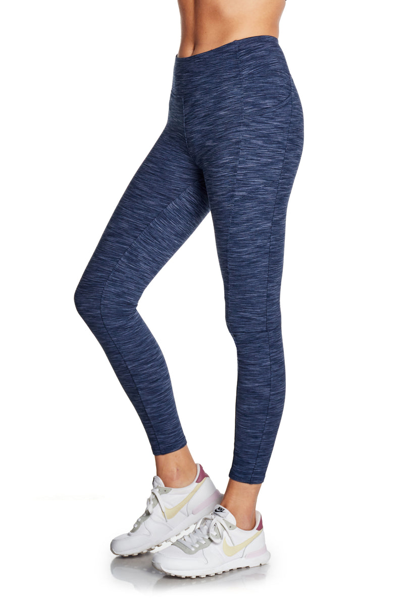 Space Dyed Pedal Pusher Leggings