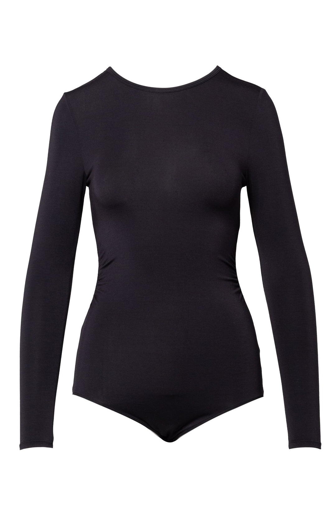 Velvet Rose Womens Judy Long Sleeve Crew Neck Full Back
